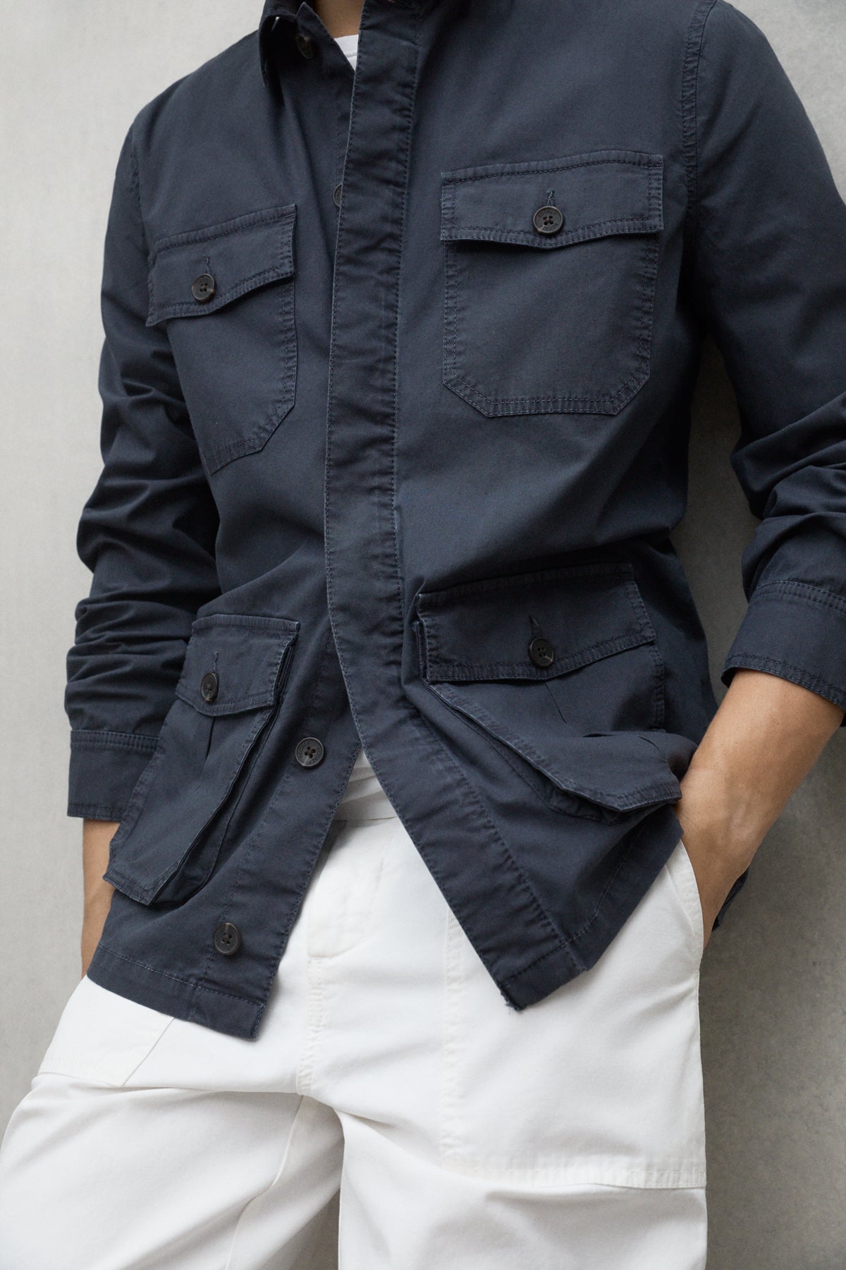 VESTE SAHARA BLEU MARINE