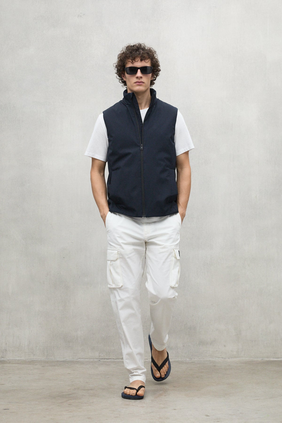 GILET TEIDE BLEU MARINE