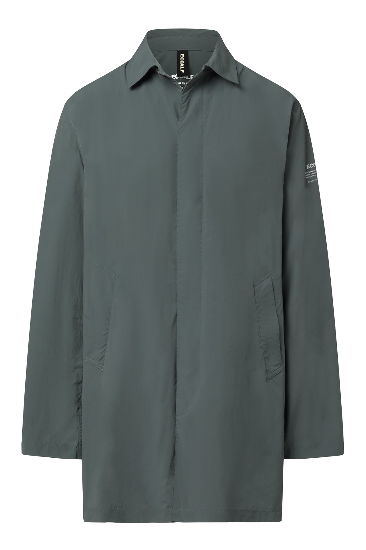 TRENCH VESTAL VERDE RIPIEGABILE