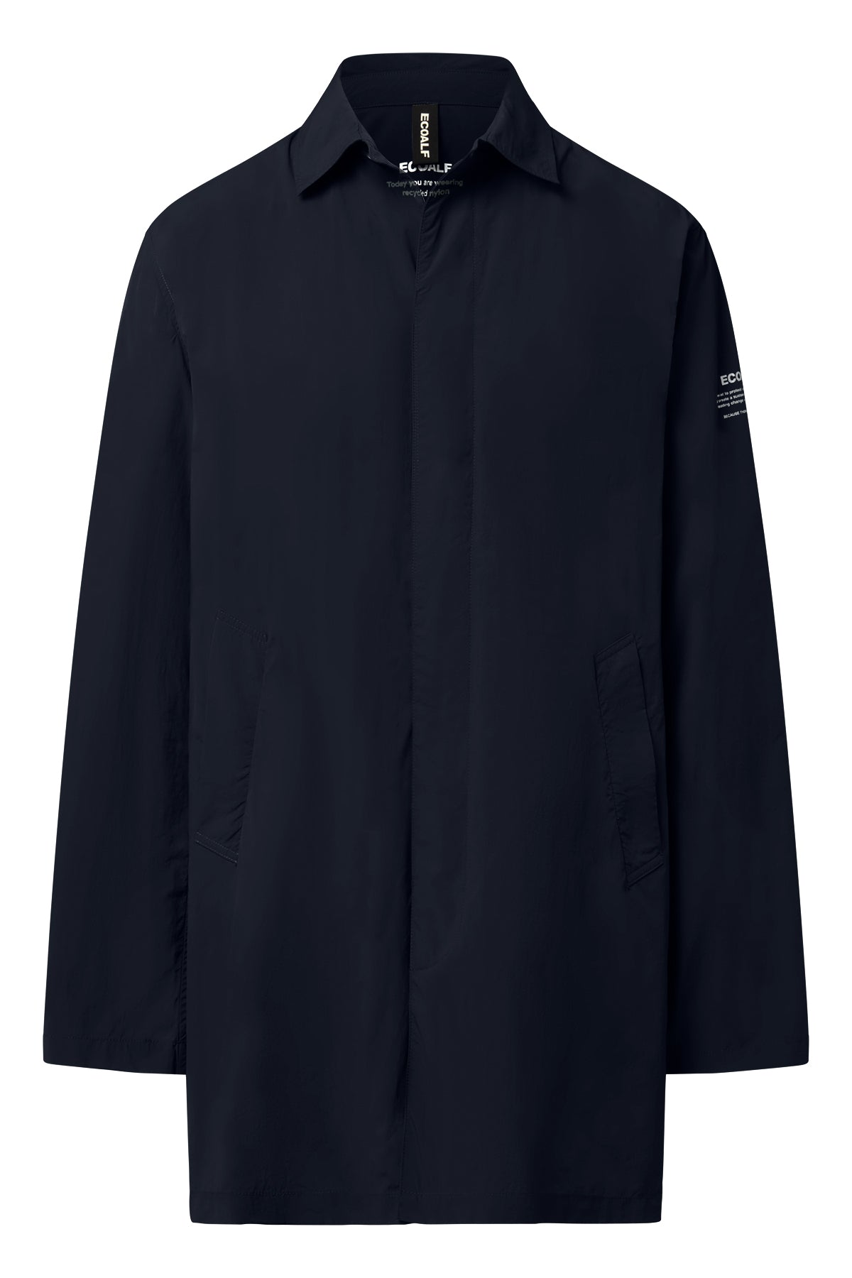 GABARDINA PACKABLE VESTAL AZUL MARINO
