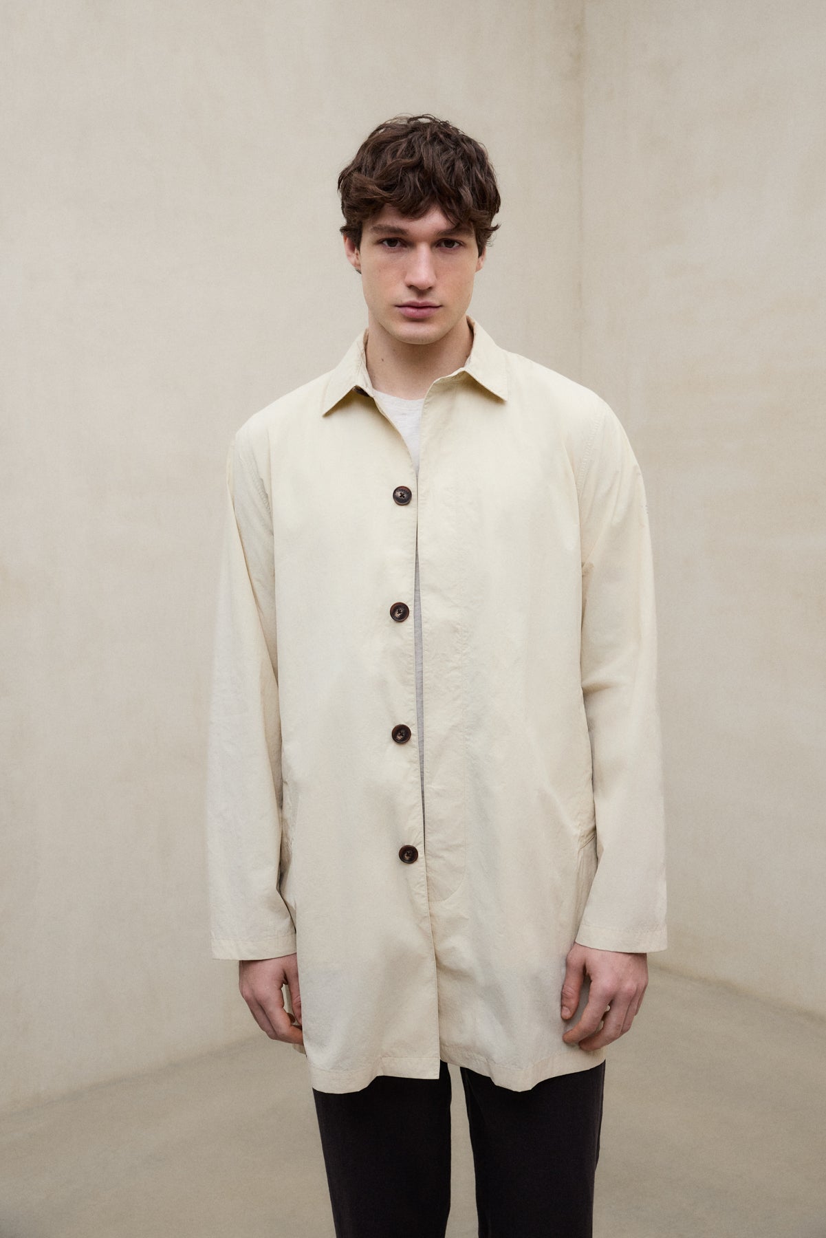 TRENCH VESTAL BEIGE RIPIEGABILE