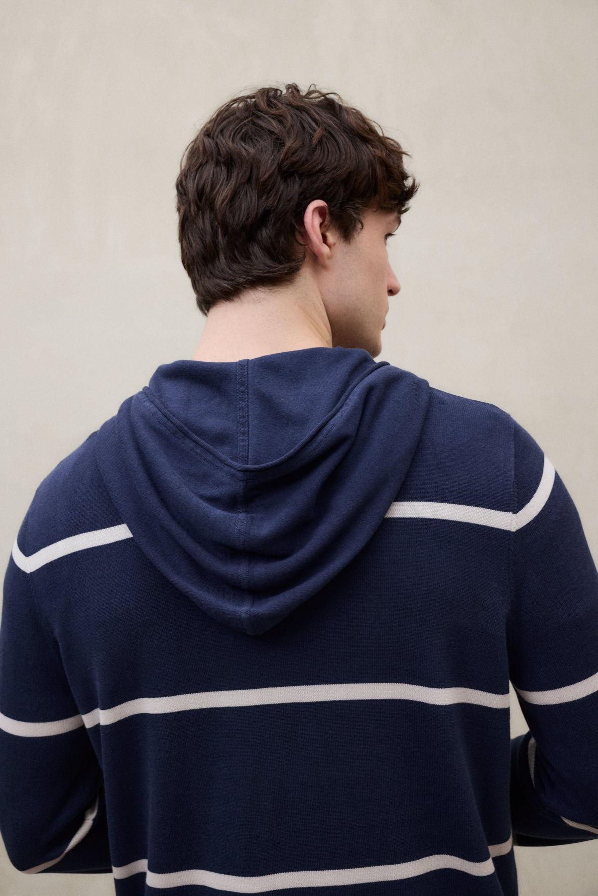 PULL CANOA BLEU MARINE