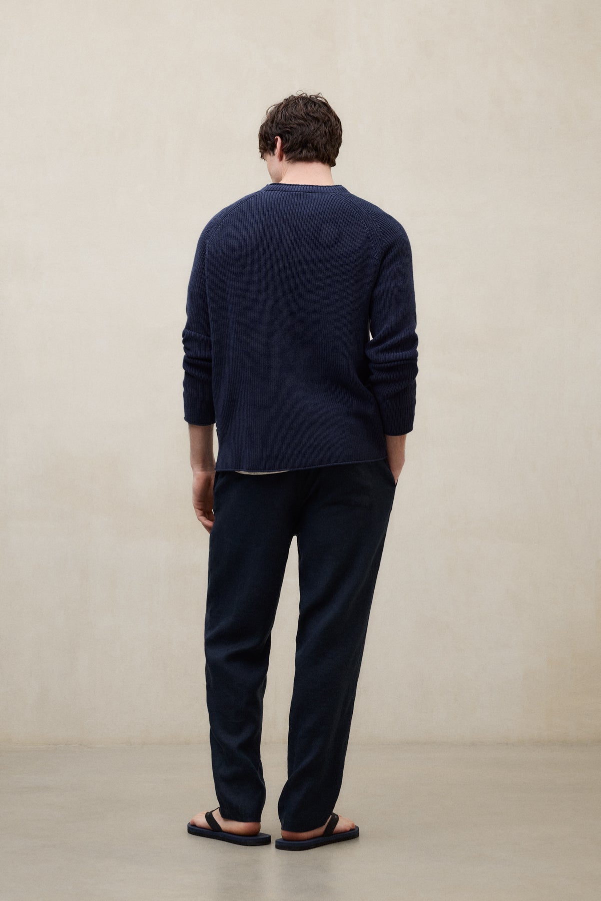NAVY BLUE FAURE SWEATER