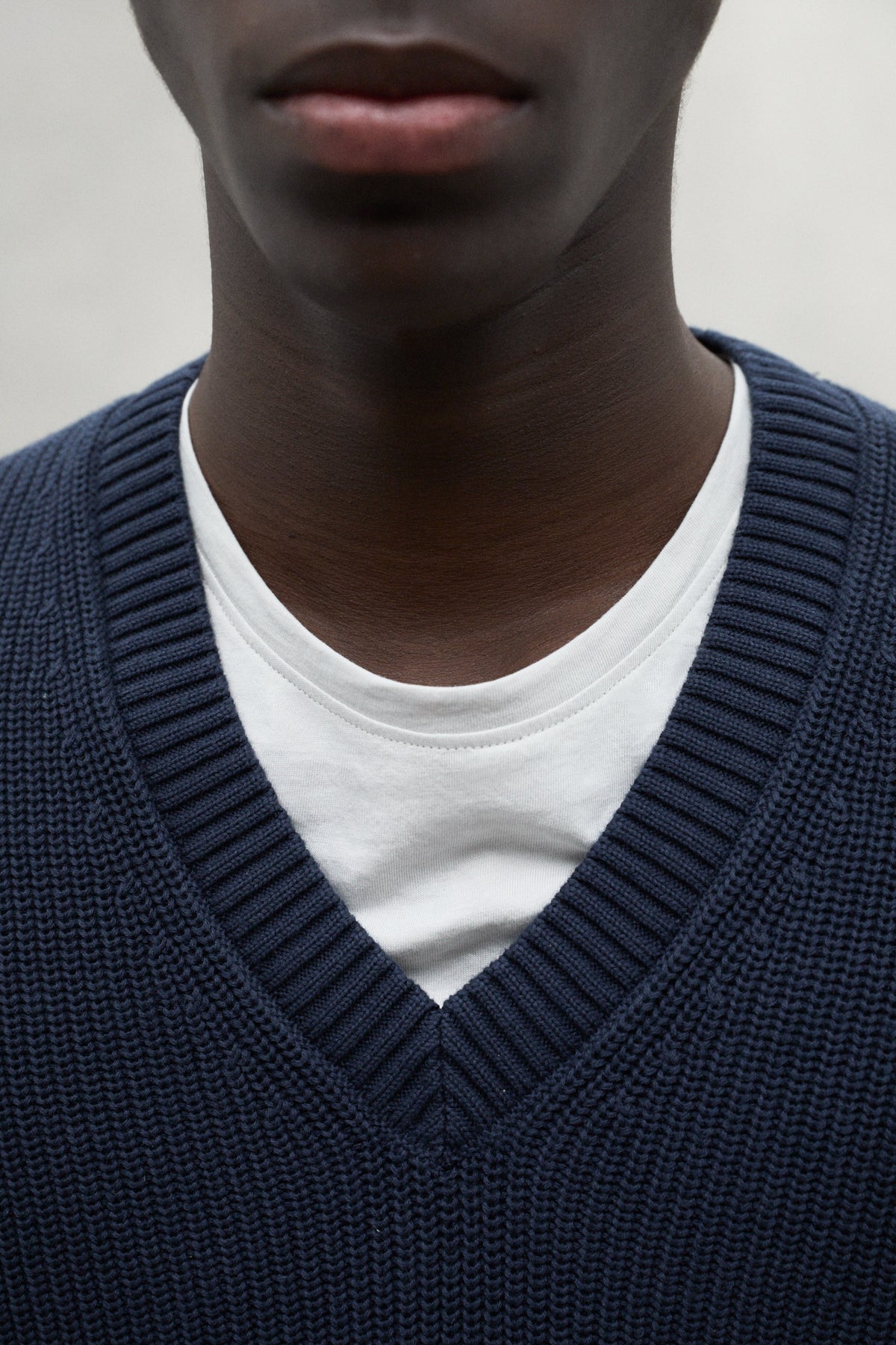 NAVY BLUE FICUS SWEATER