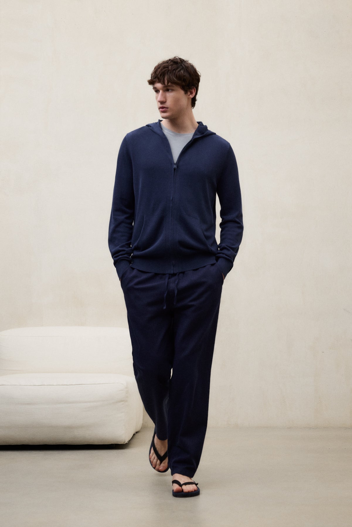 MAGLIONE KIRKIA BLU NAVY
