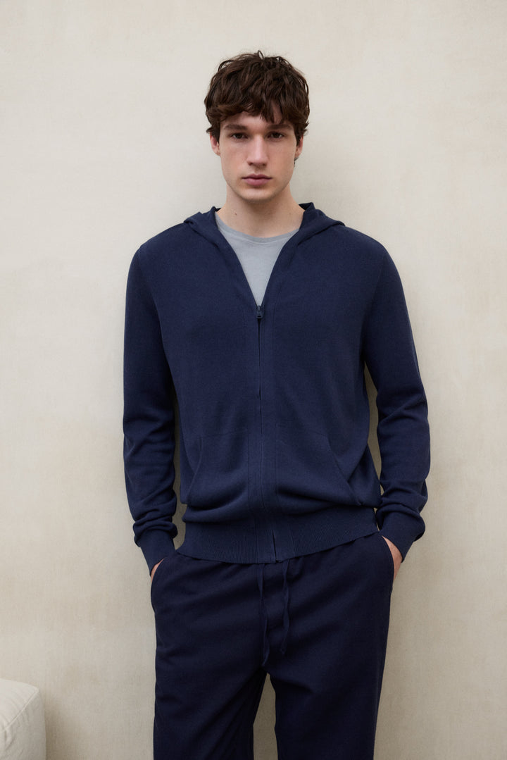 MAGLIONE KIRKIA BLU NAVY