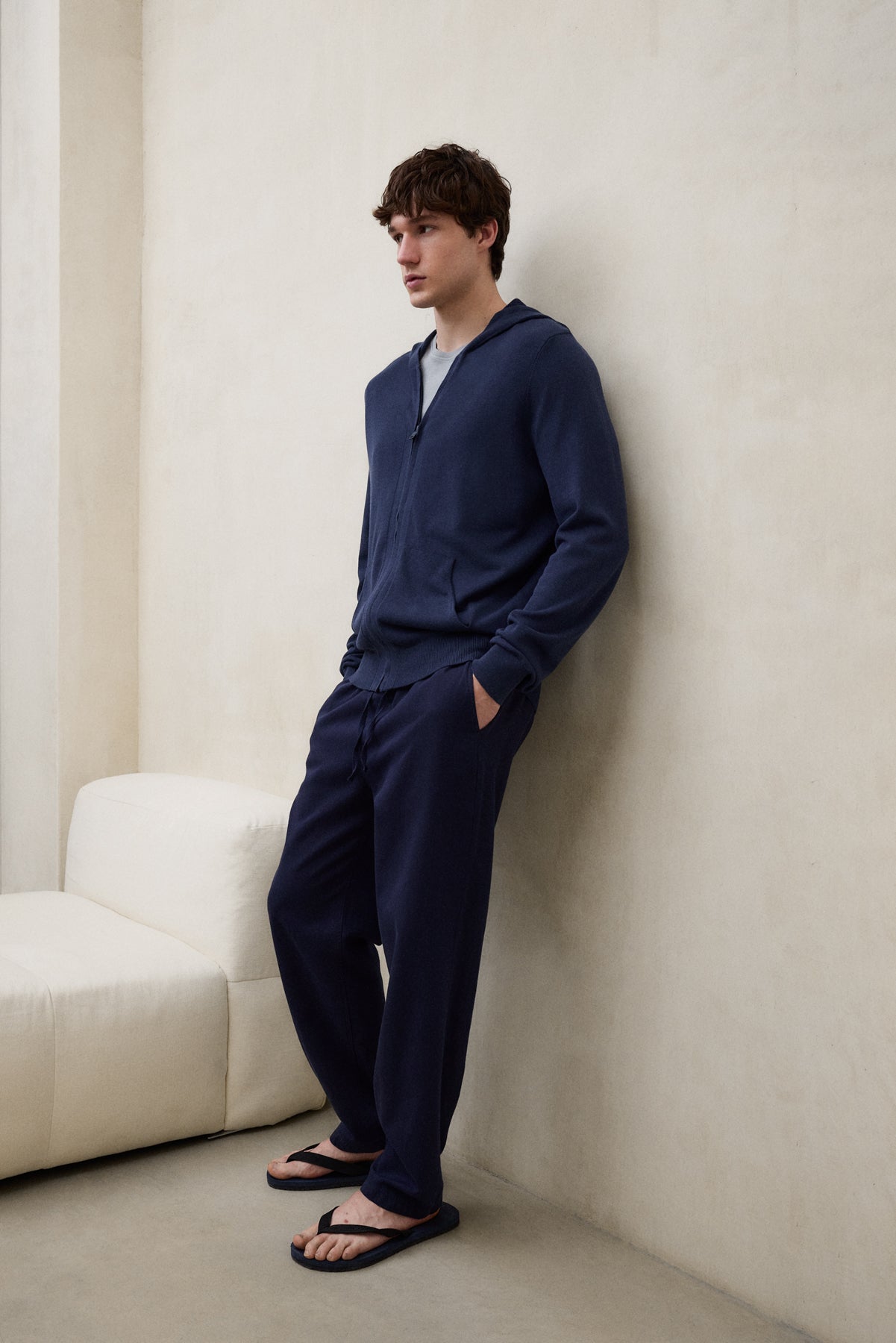 MAGLIONE KIRKIA BLU NAVY
