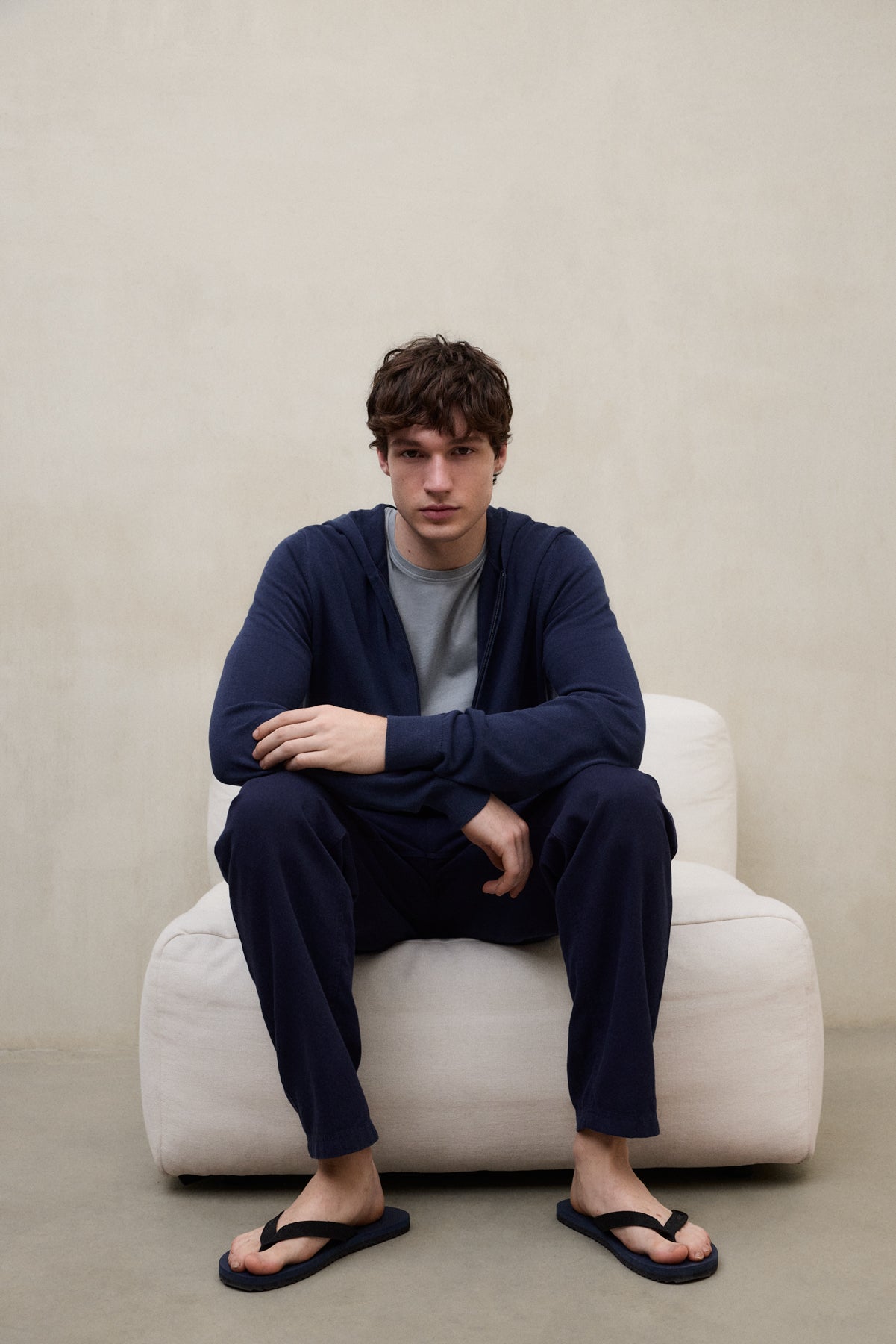 MAGLIONE KIRKIA BLU NAVY