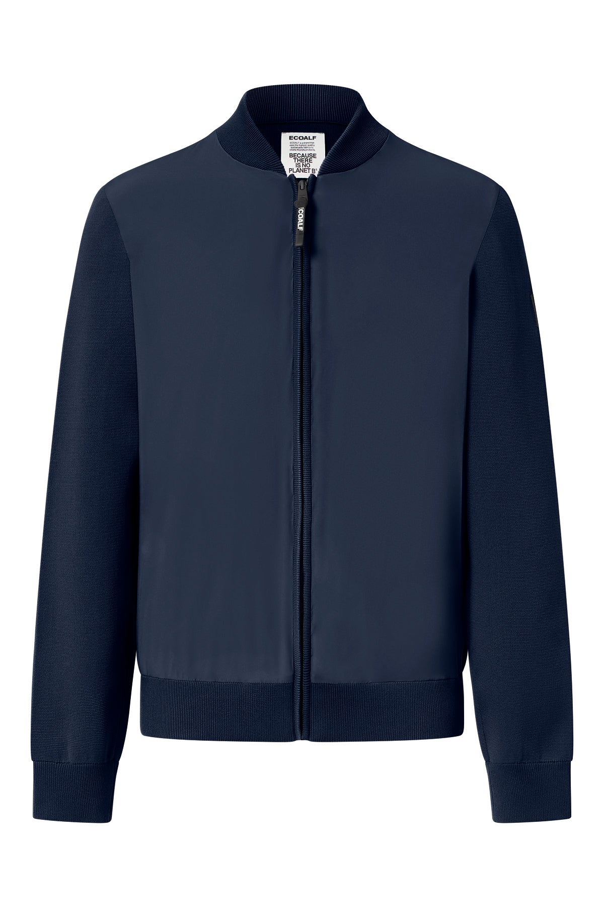 NAVY BLUE KOBUS KNITTED JACKET