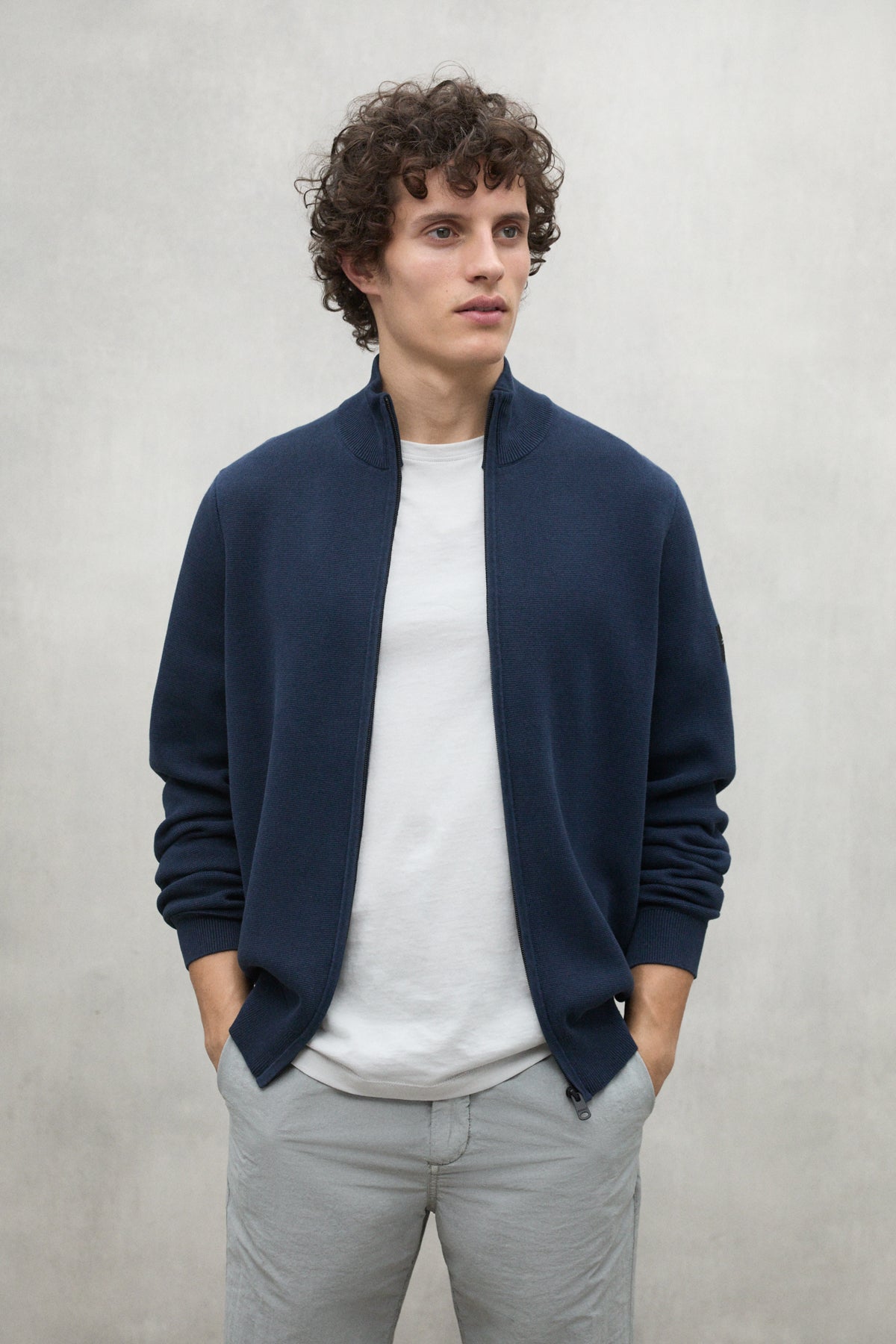 PULL MANDARINA BLEU MARINE