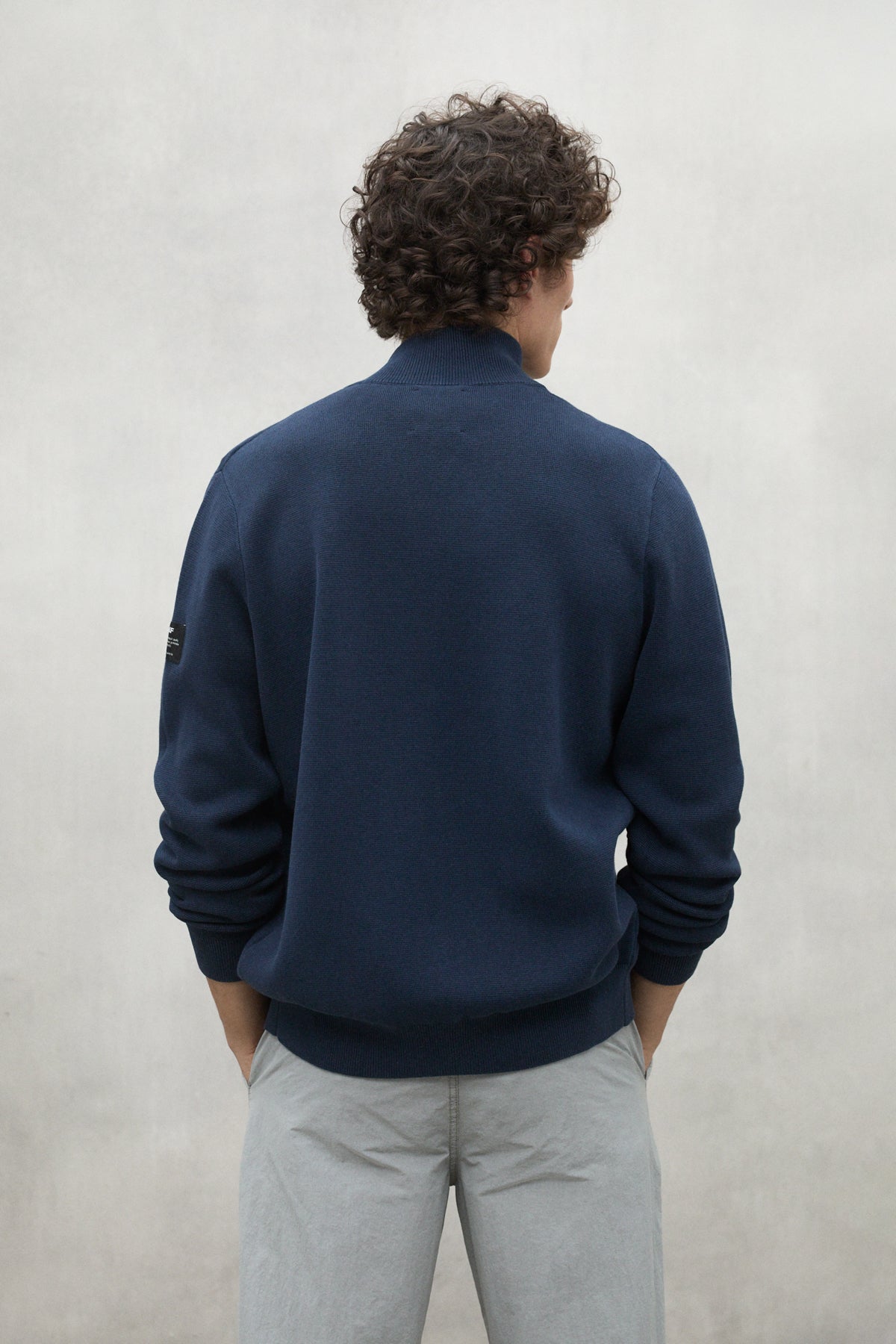 PULL MANDARINA BLEU MARINE