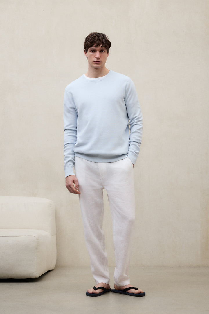 MAGLIONE ZANO AZZURRO