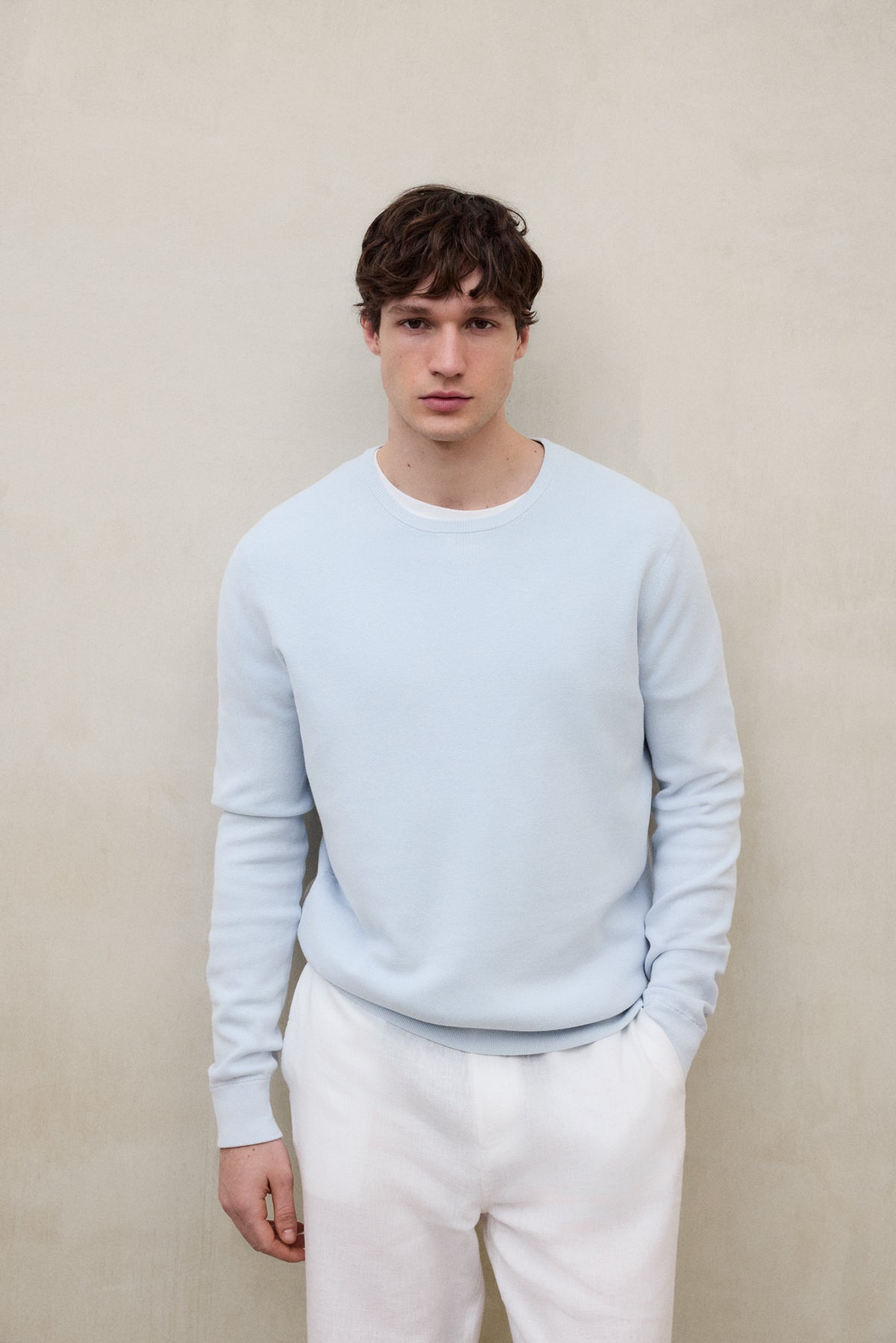 MAGLIONE ZANO AZZURRO