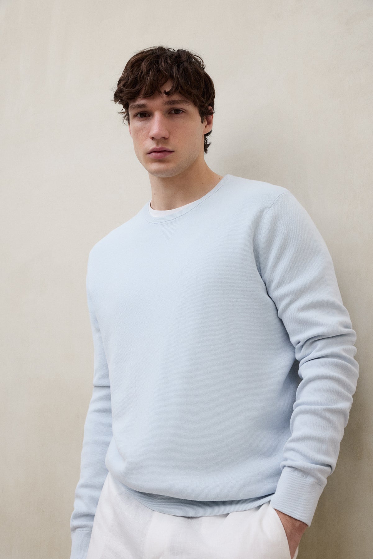 MAGLIONE ZANO AZZURRO