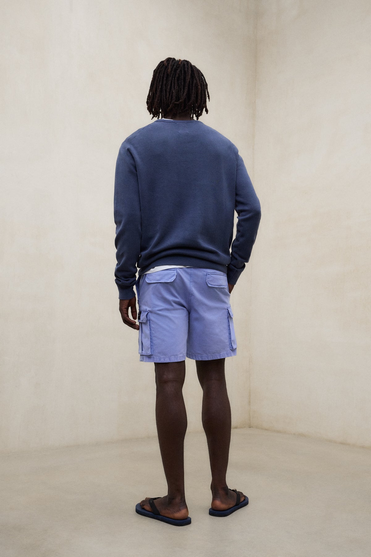 NAVY BLUE ZANO SWEATER