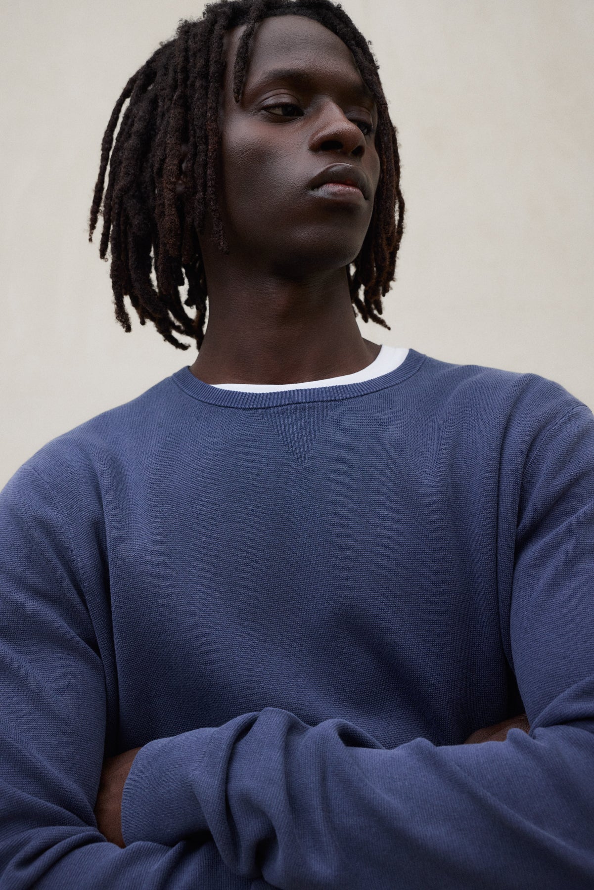 NAVY BLUE ZANO SWEATER