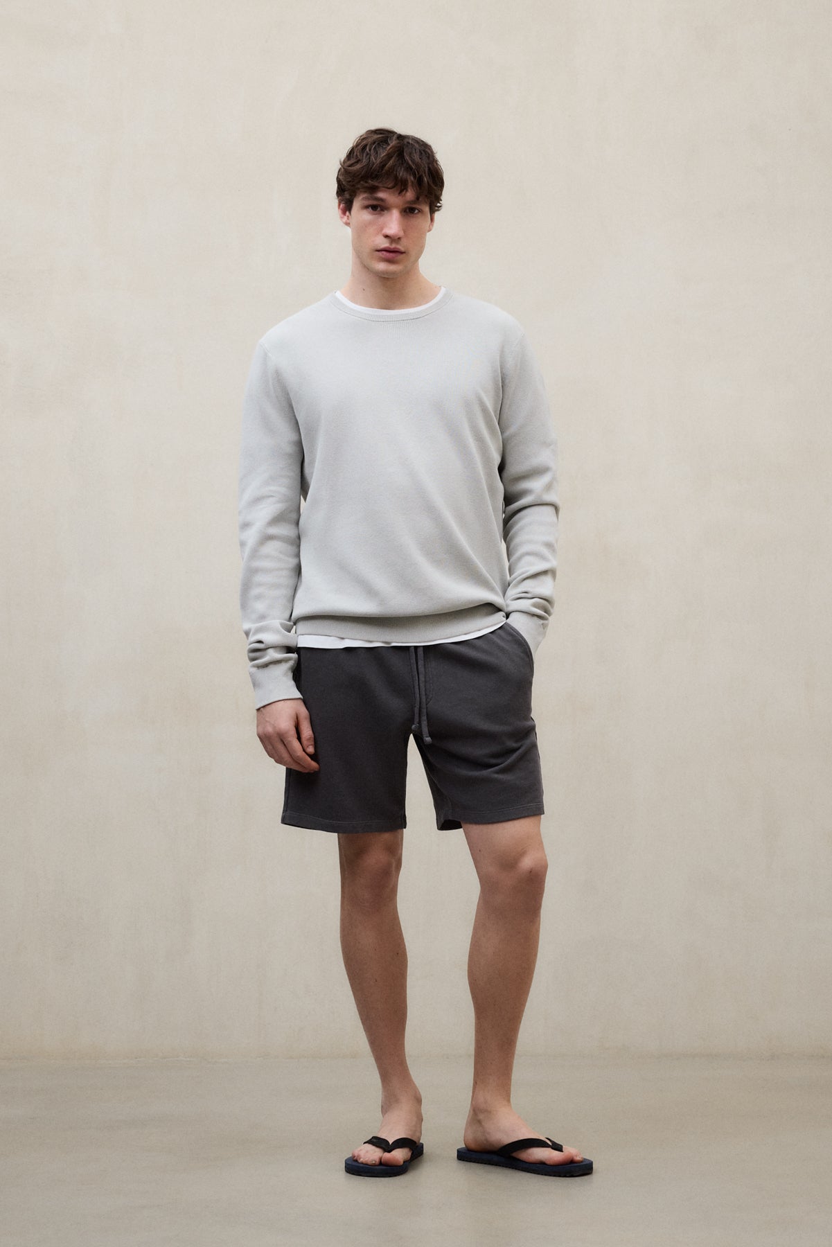PULLOVER MANZANO GRAU