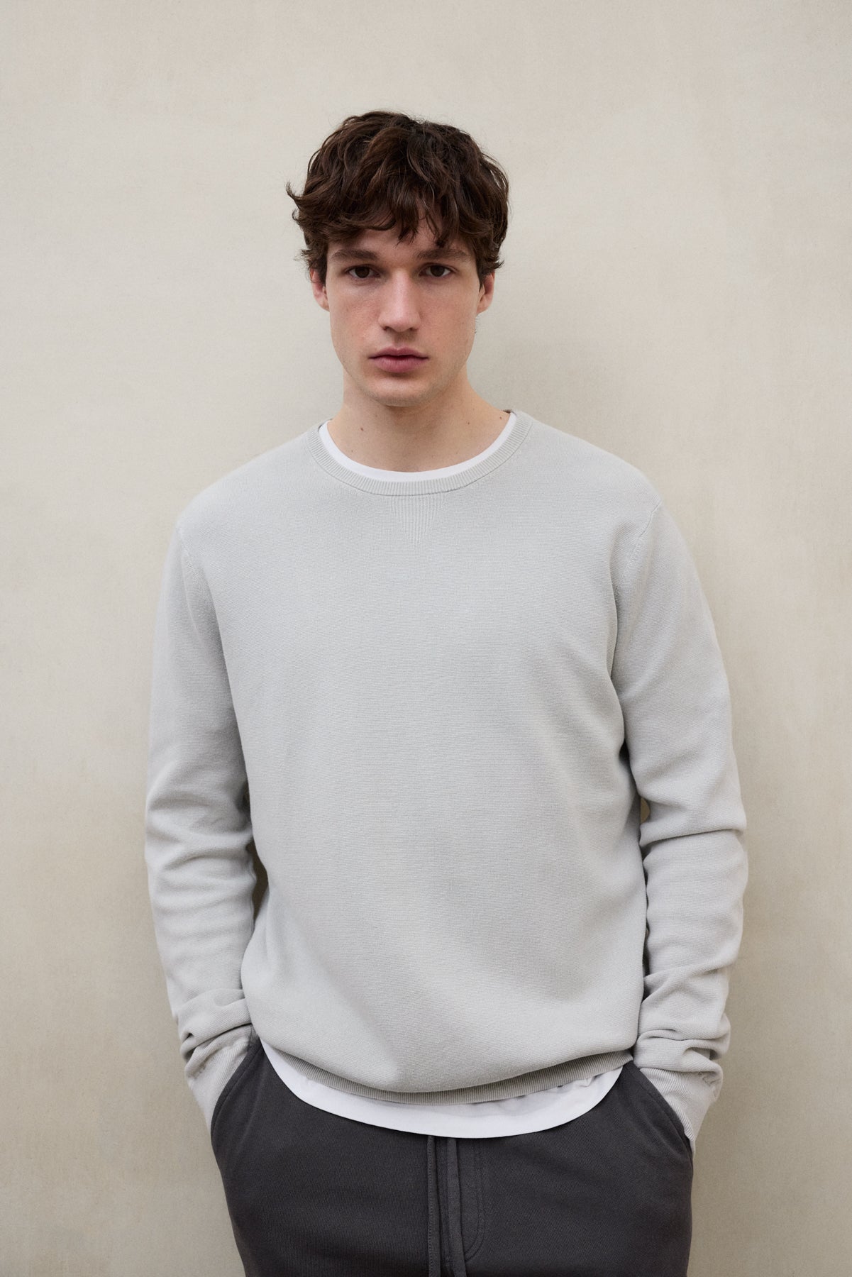 PULLOVER MANZANO GRAU