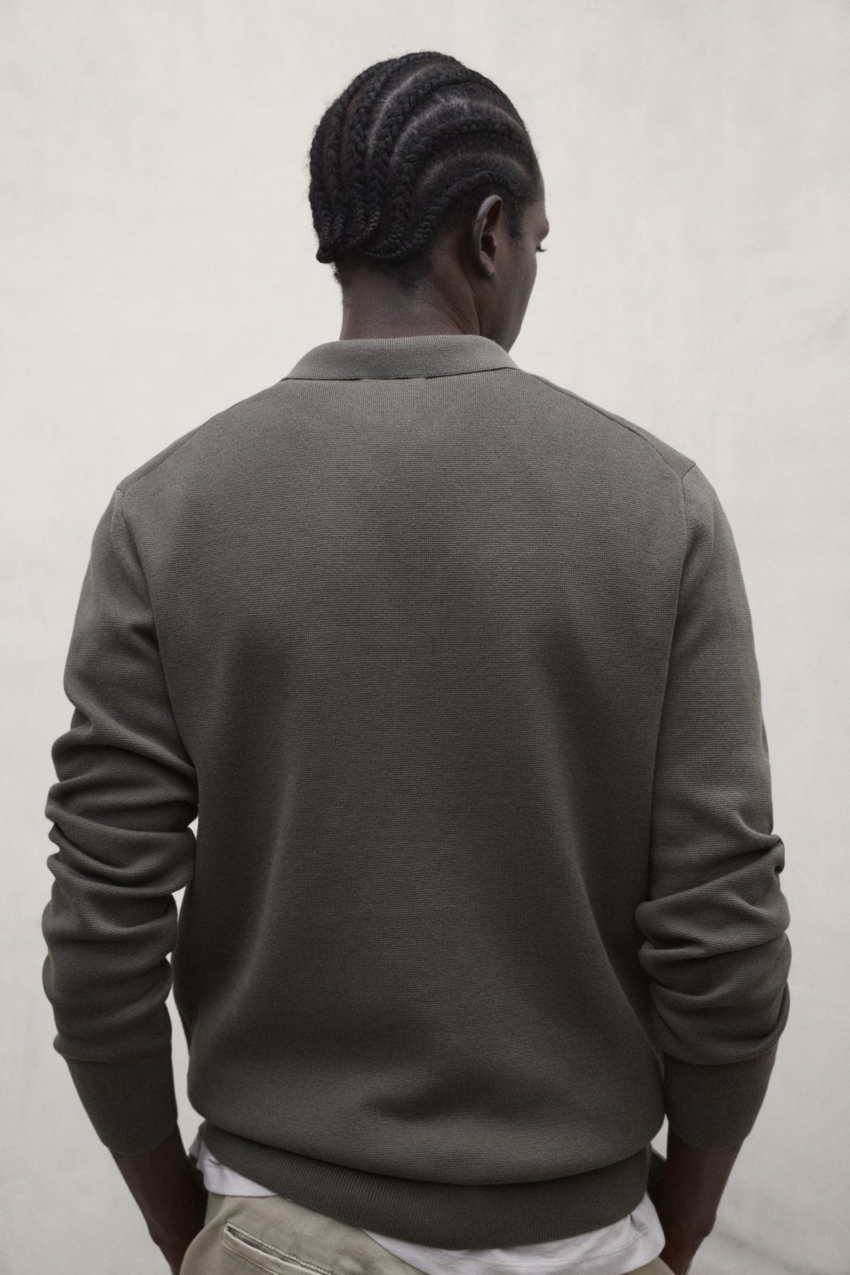GREEN MOPANE SWEATER