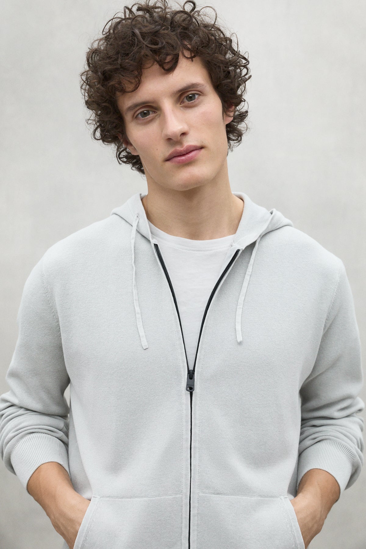PULL OLIVO GRIS CLAIR
