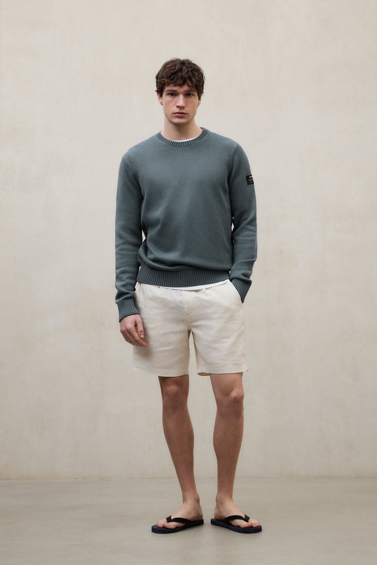 GREEN TAIL SWEATER