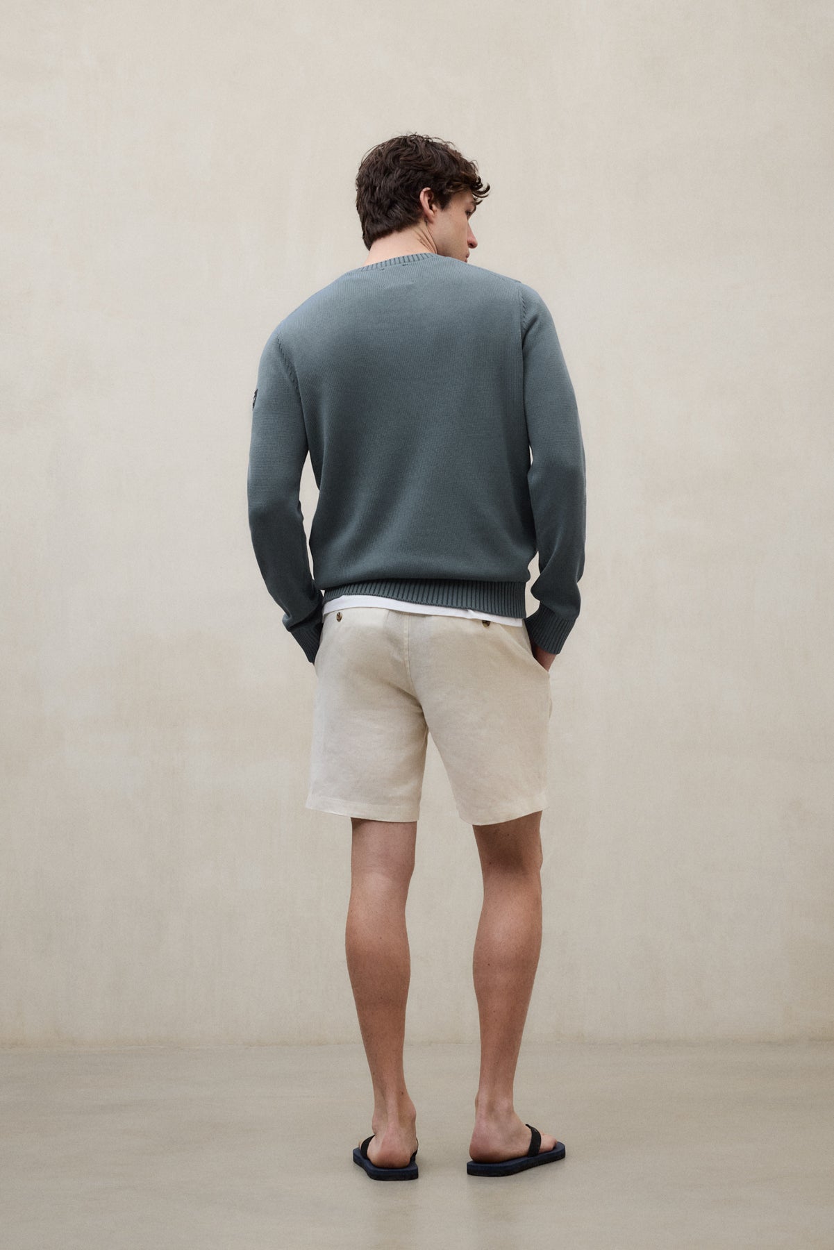 GREEN TAIL SWEATER