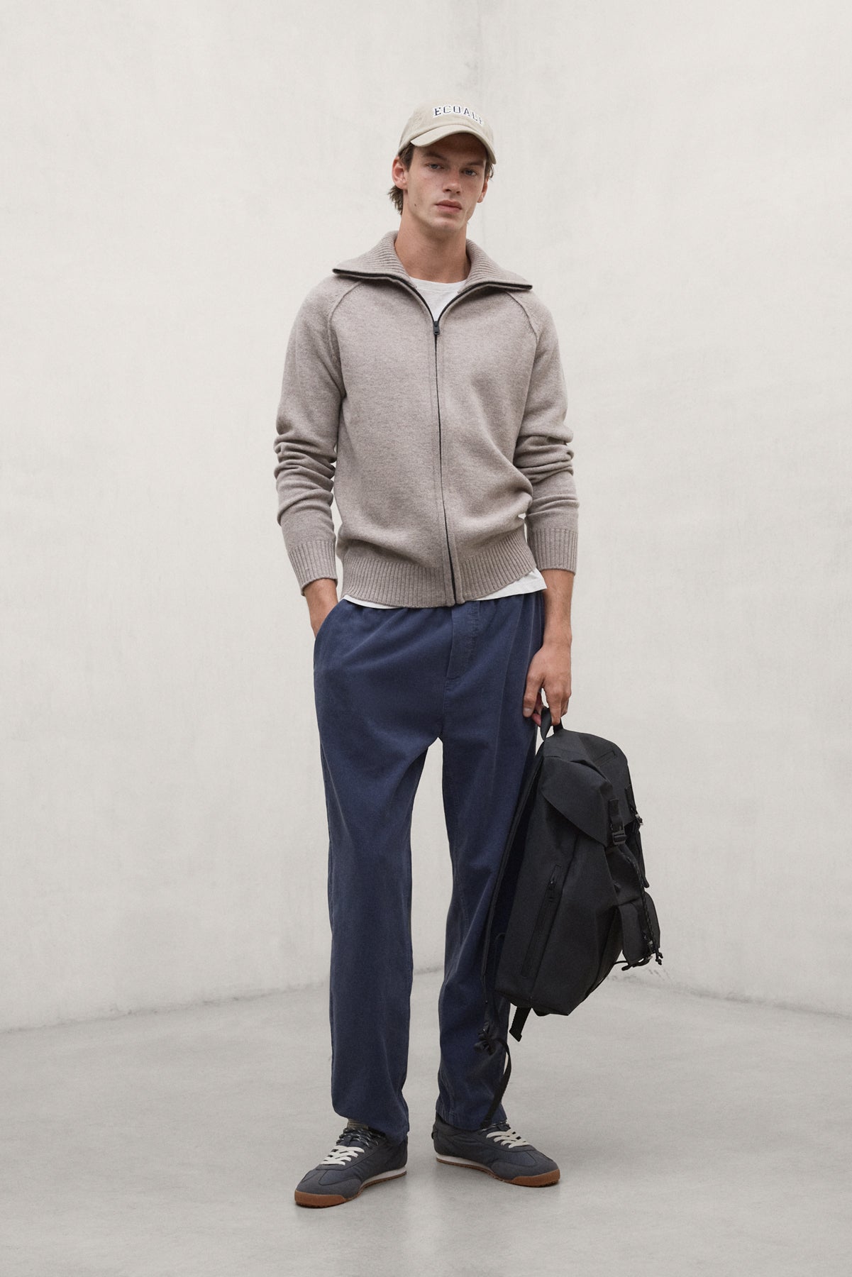 PULLOVER UBEDO KARAMELLFARBEN