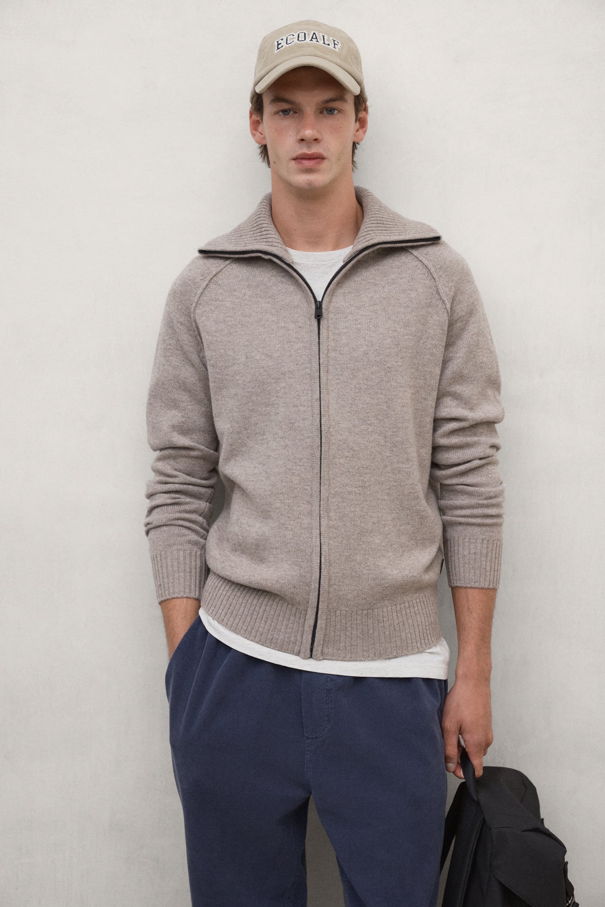 PULLOVER UBEDO KARAMELLFARBEN