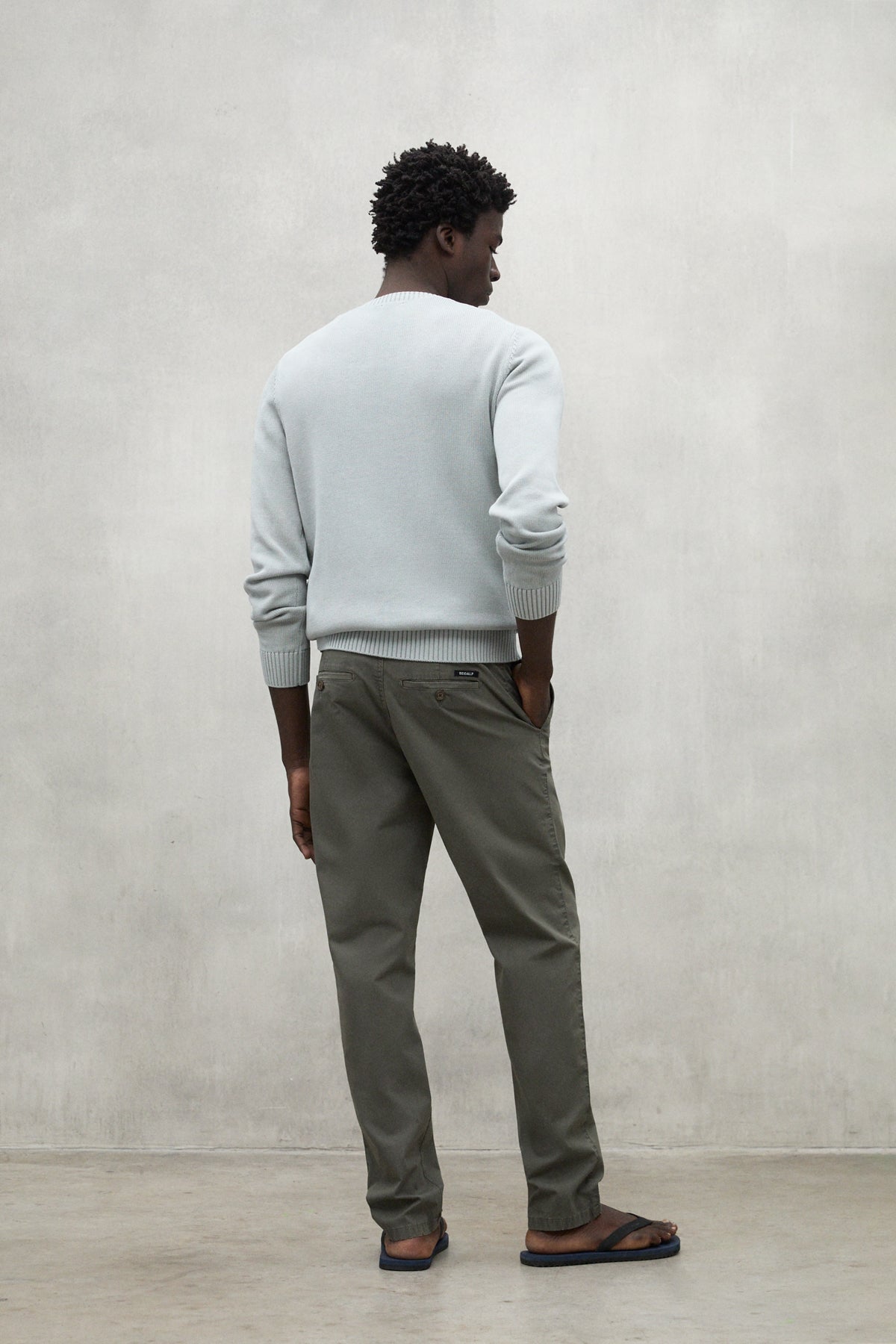 KHAKI ARAS TROUSERS