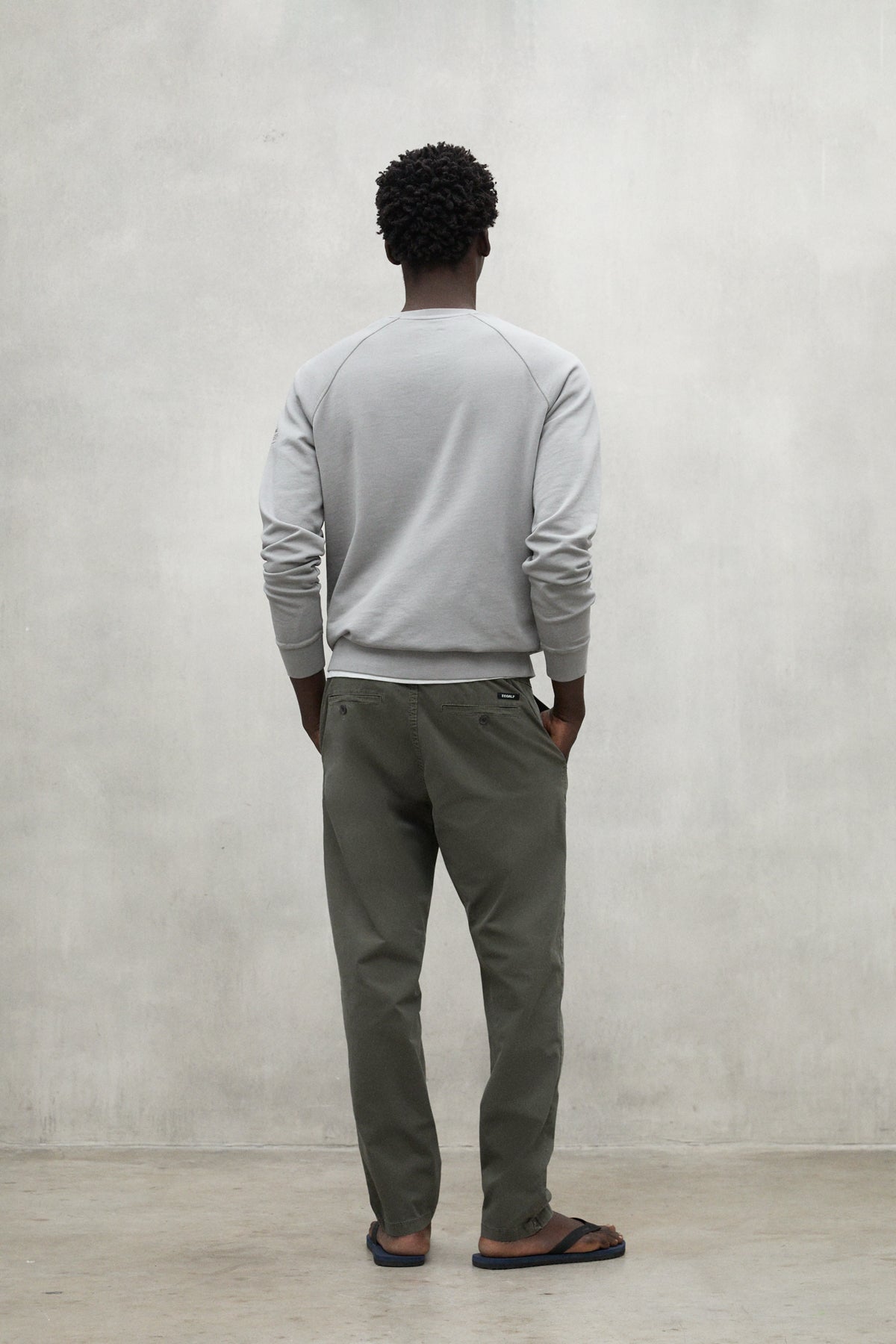 KHAKI ETHIC TROUSERS