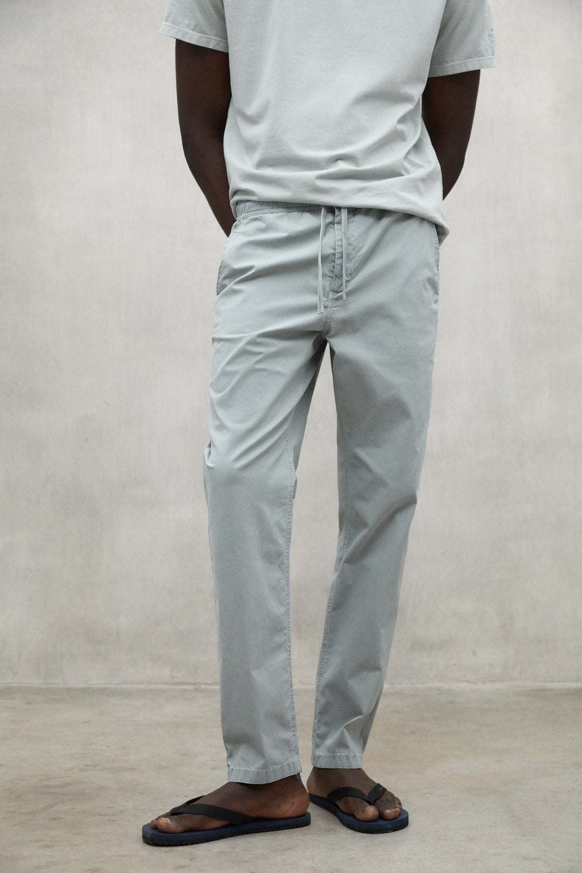 PANTALON ETHIC VERDE AGUA