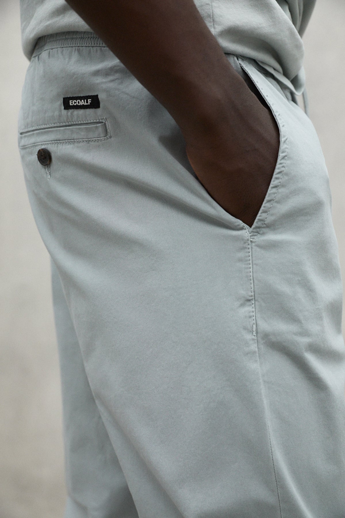 PANTALON ETHIC VERDE AGUA