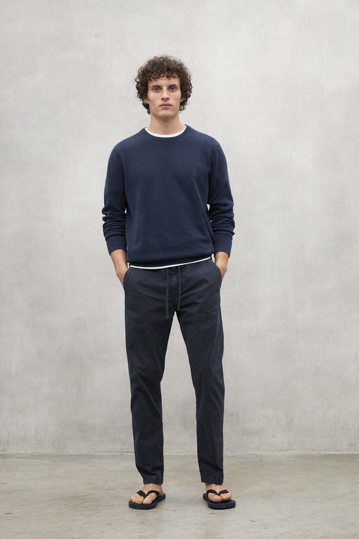 PANTALON ETHIC BLEU MARINE