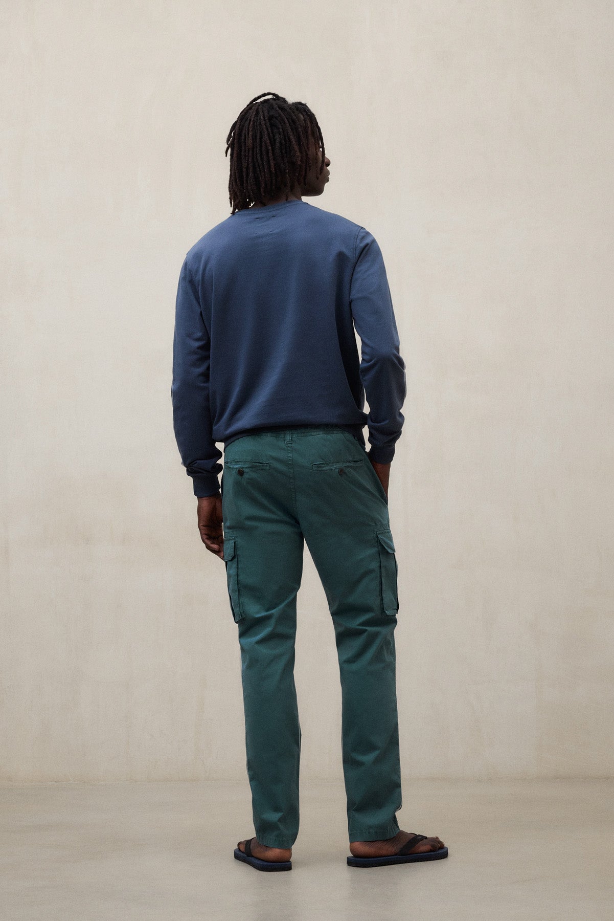 GREEN ETHICARGO TROUSERS