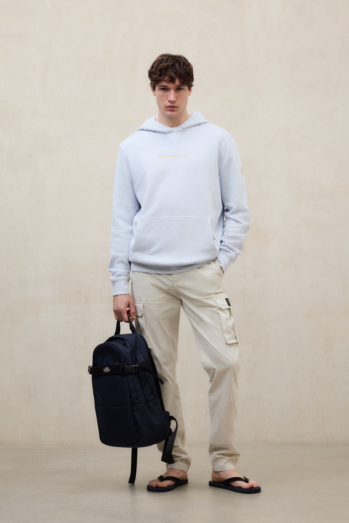 BEIGE ETHICARGO TROUSERS