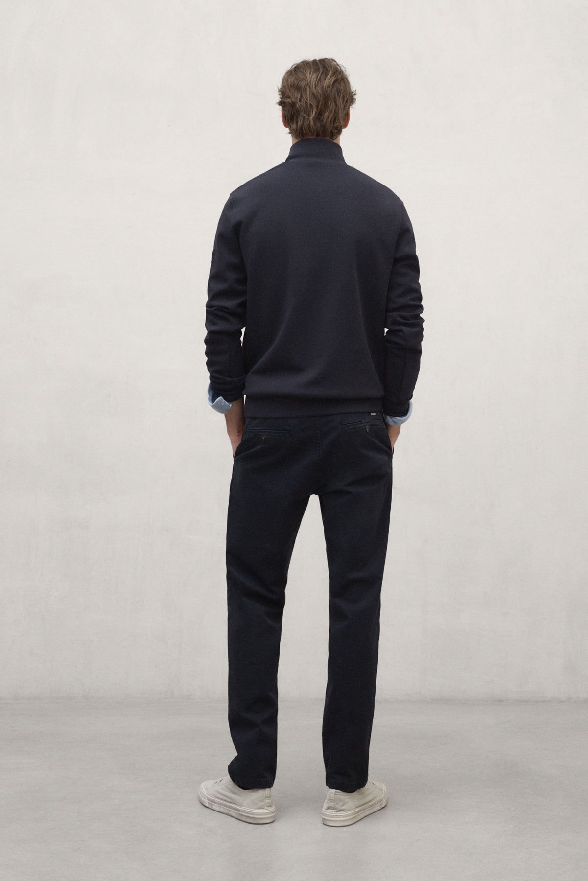 NAVY BLUE ETHIWIN TROUSERS