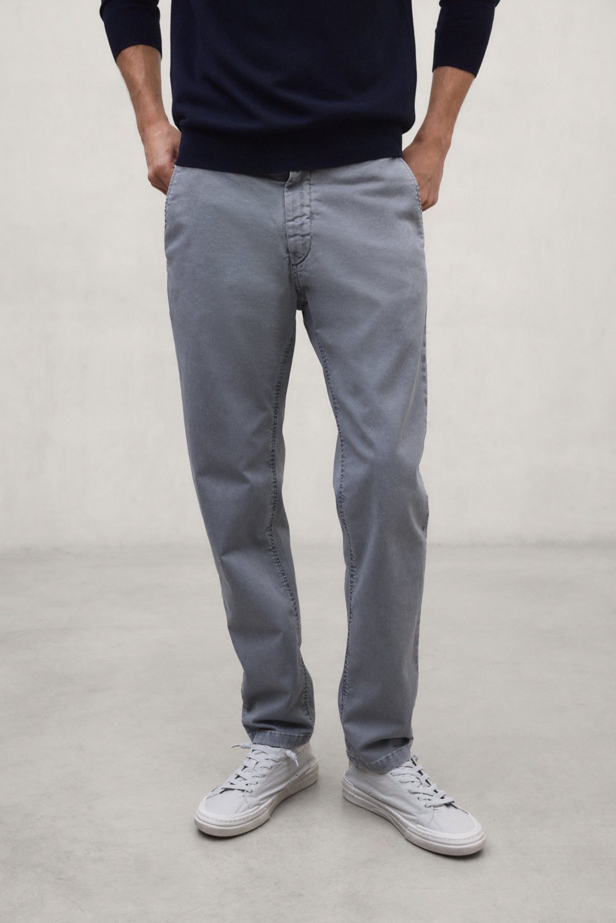 HOSE ETHIWIN BLAUGRAU