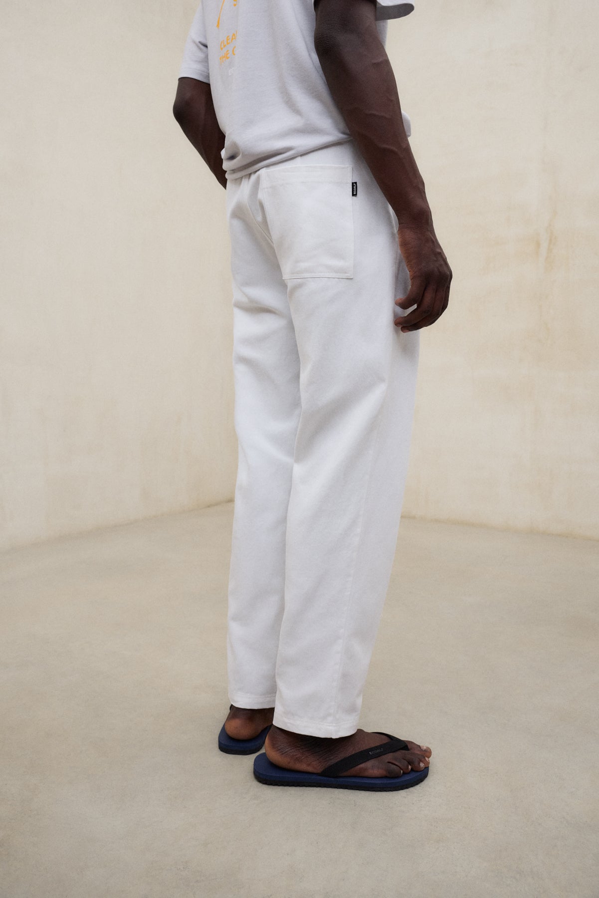 WHITE GINA TROUSERS
