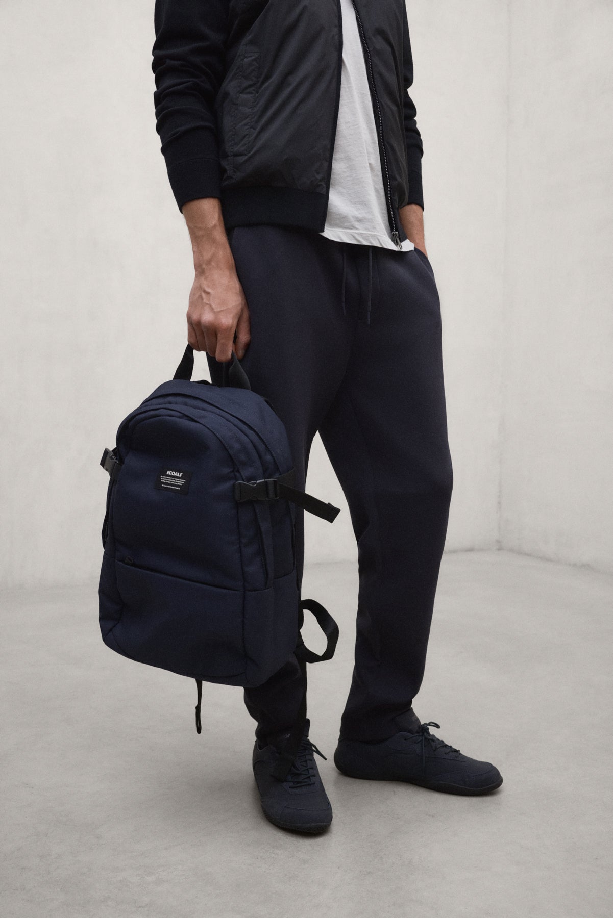NAVY BLUE JAVI TROUSERS