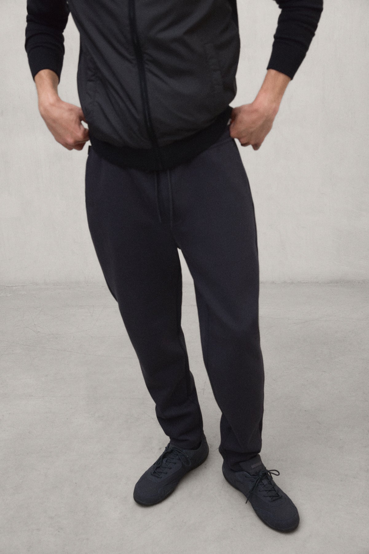 NAVY BLUE JAVI TROUSERS