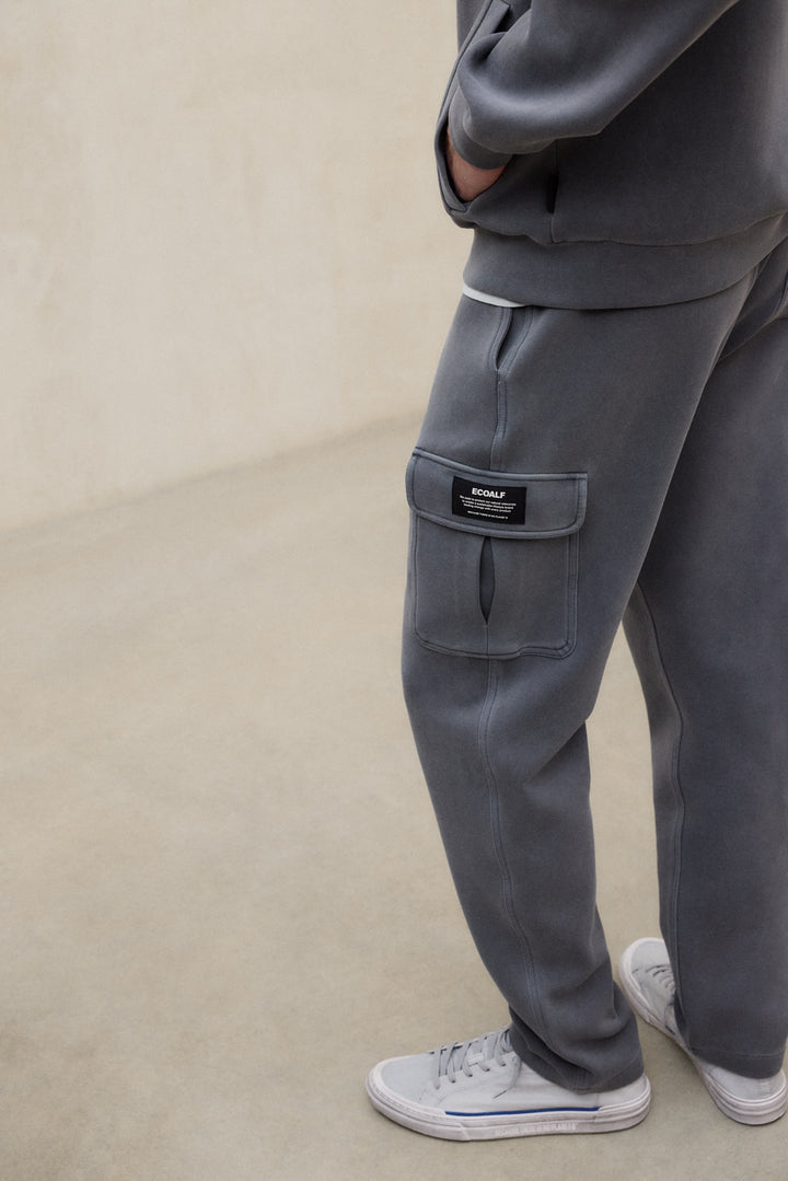 PANTALON EN NÉOPRÈNE MARA GRIS FONCÉ