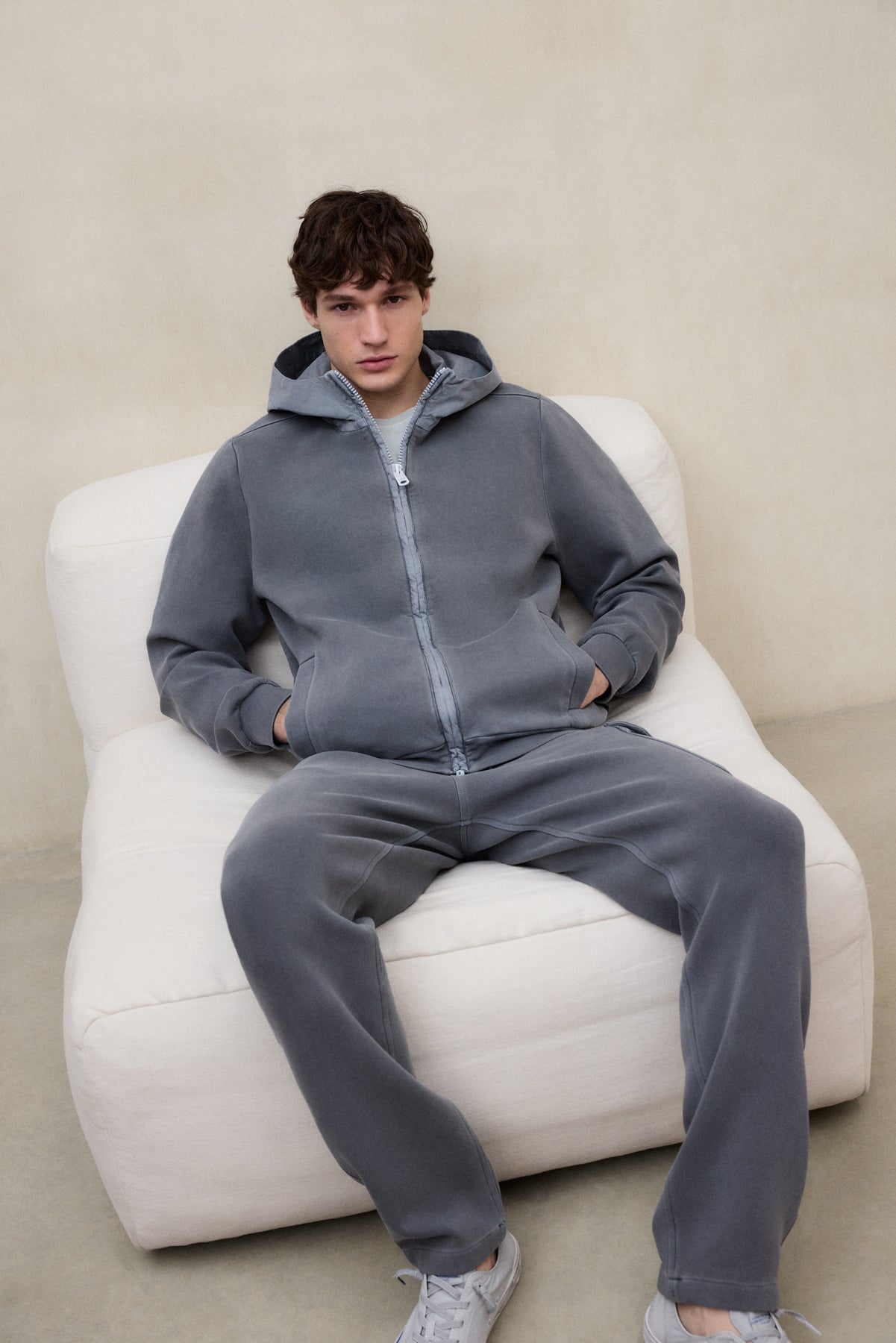 MARA DARK GREY NEOPRENE PANTS