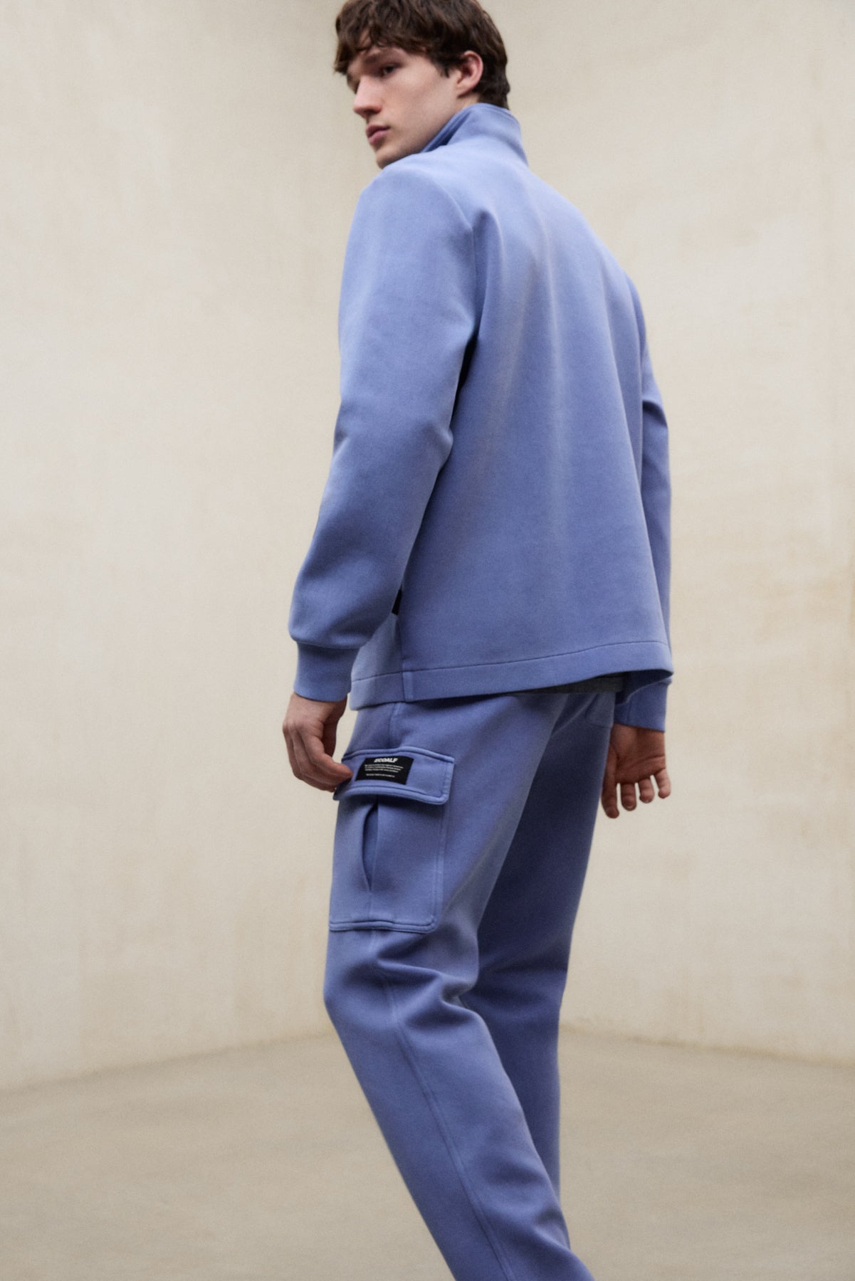 PANTALONI IN NEOPRENE MARA BLU