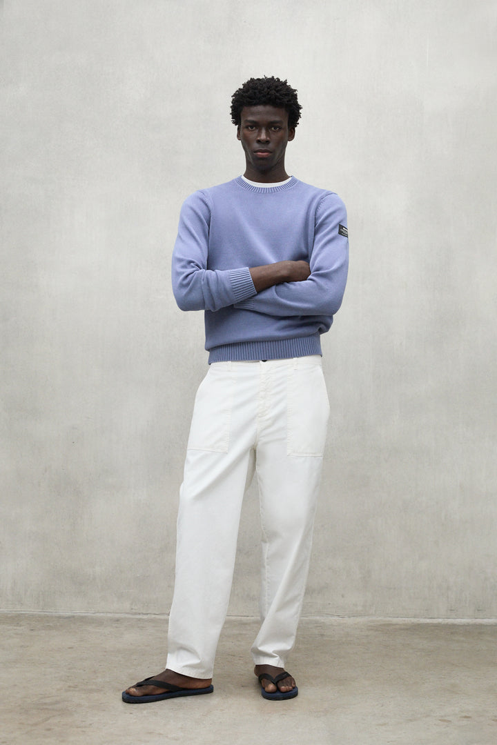 WHITE NALON TROUSERS