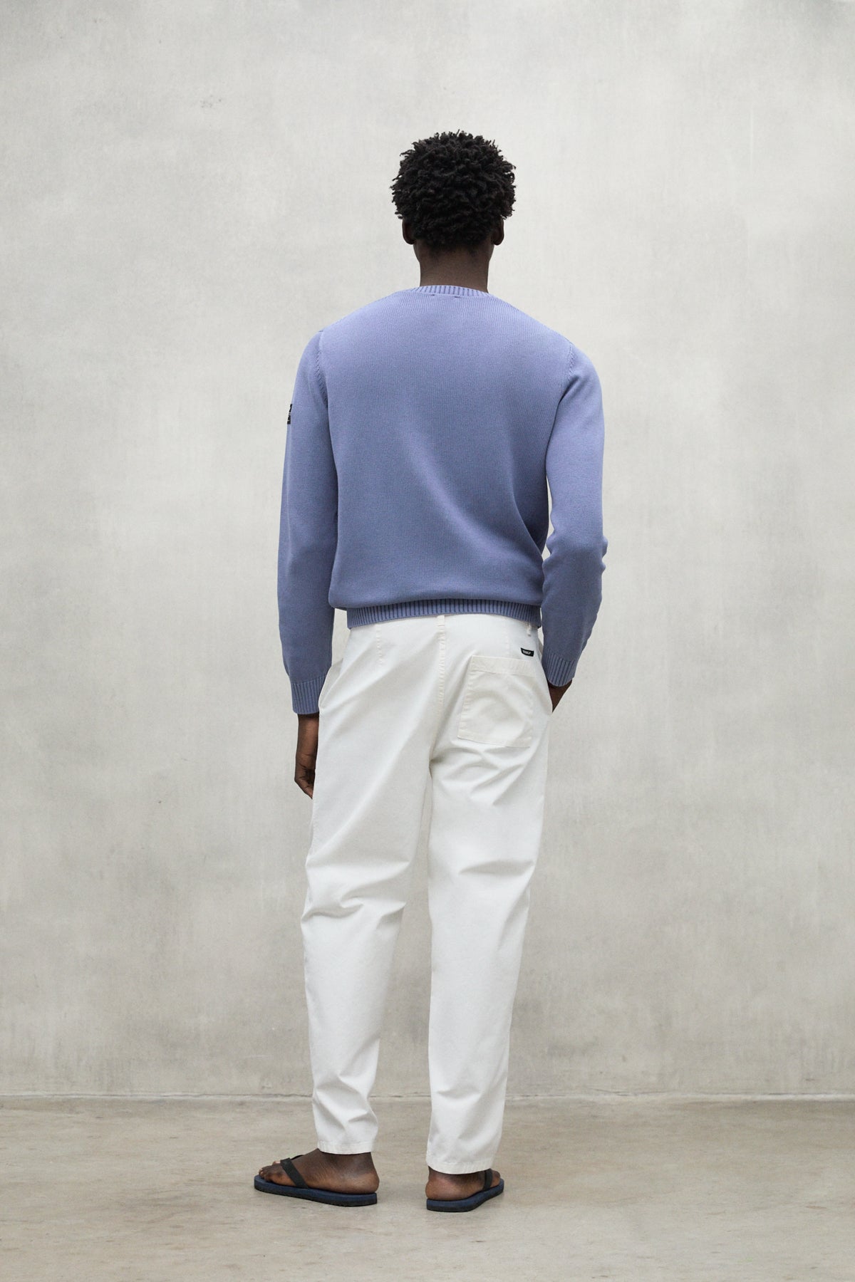 WHITE NALON TROUSERS