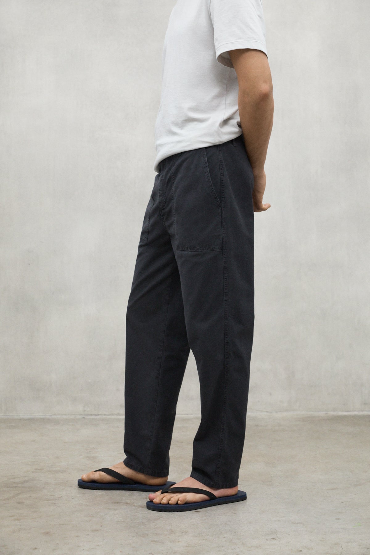 DARK GREY NALON TROUSERS