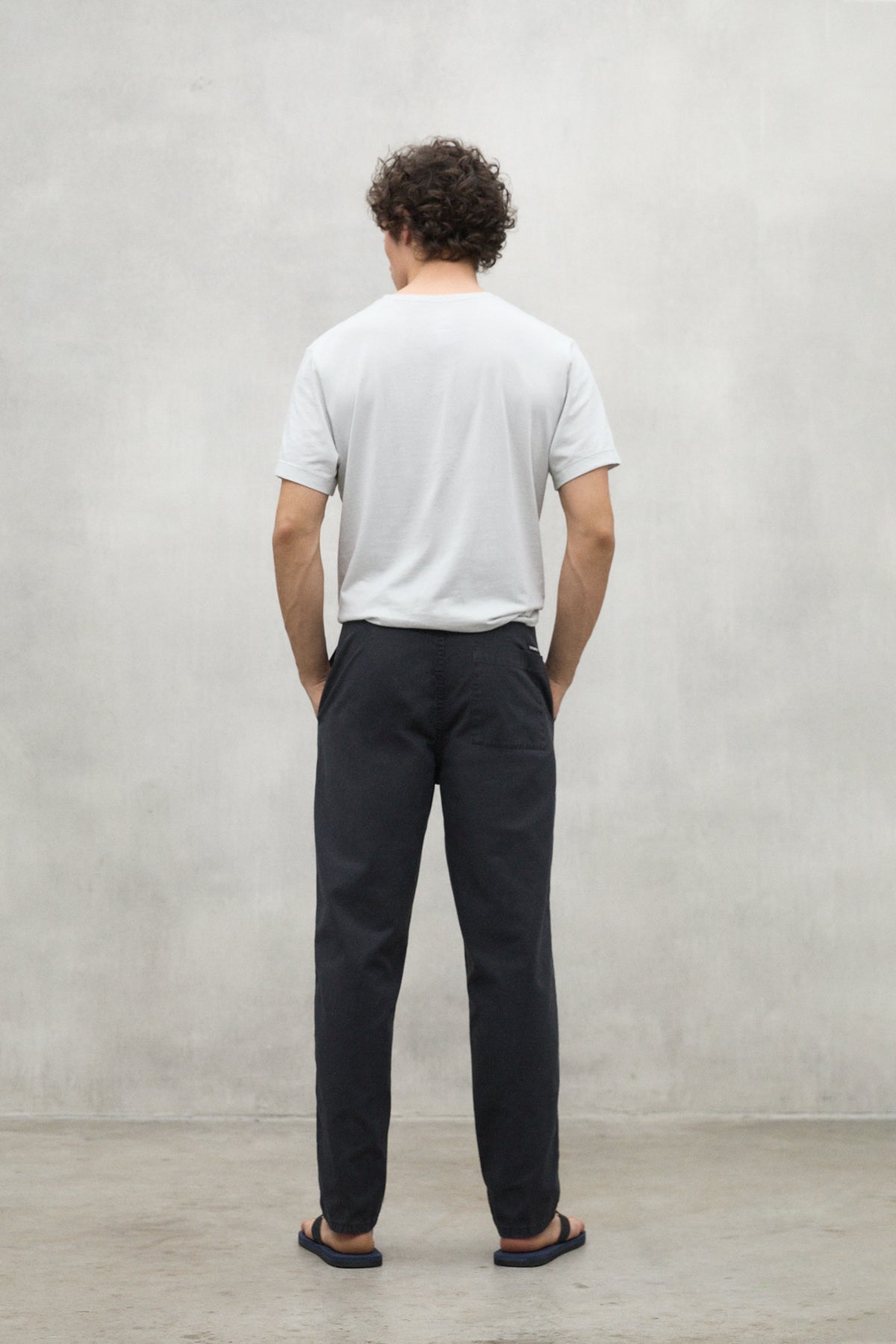 DARK GREY NALON TROUSERS