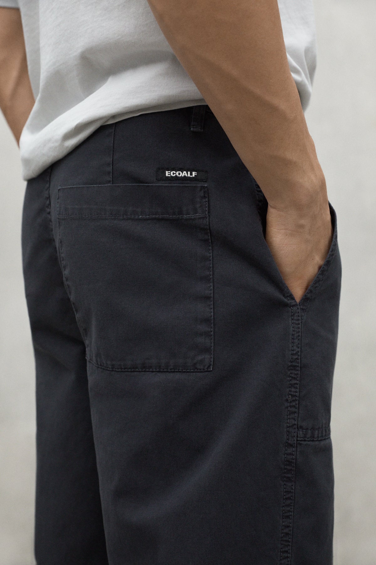 DARK GREY NALON TROUSERS