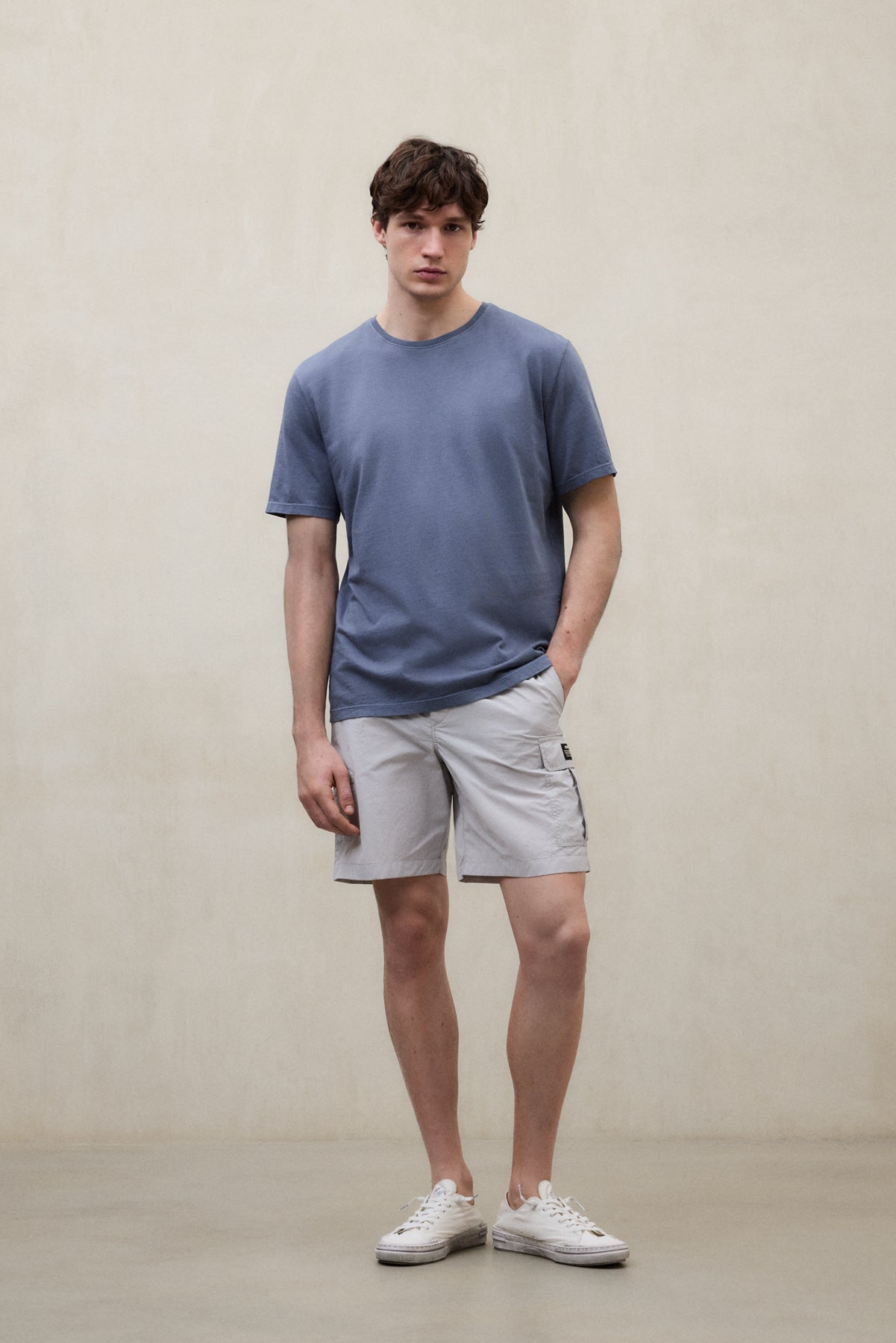 GREY ADHI SHORTS