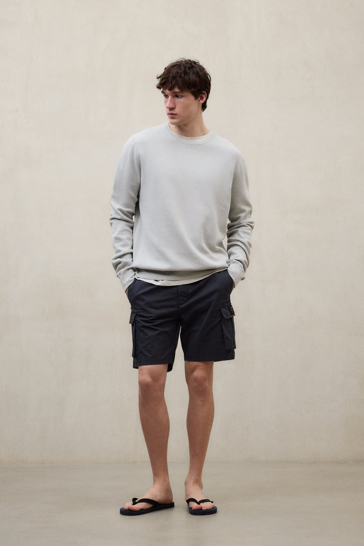 SHORTS ETHICARGO GRIS OSCURO